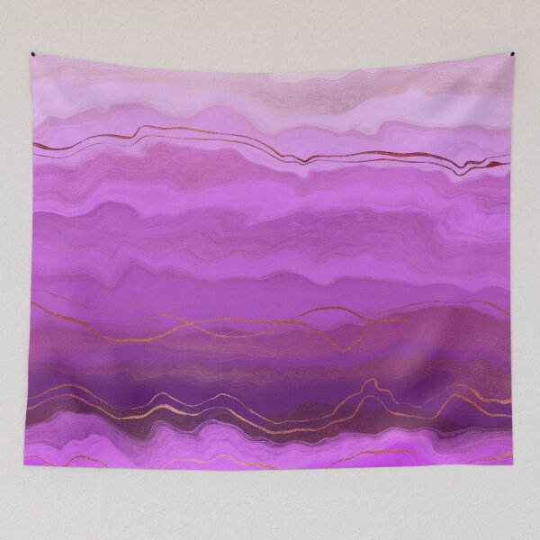 Item preview, Misty Purple Gold Morning designed and sold by Squarebird.