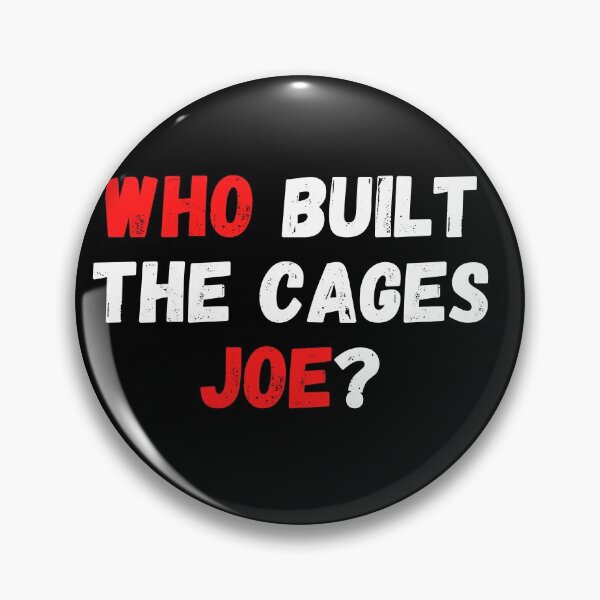 Item preview, Who Built The Cages Joe designed and sold by StarByAsem.