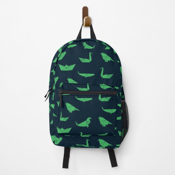 Item preview, origami animals green pattern designed and sold by The Parallel X.