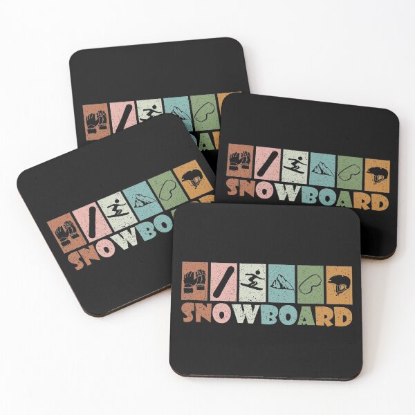 Item preview, Vintage Retro Snowboarding Gift Snow Lover designed and sold by Tom2468.