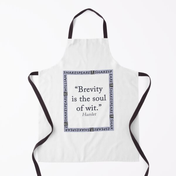 Item preview, Brevity Is the Soul of Wit - Shakespeare designed and sold by CrankyOldDude.