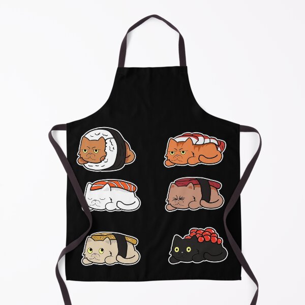 Item preview, Sushi Cats Shirt Sushi Cat Rolls Funny Japanese Food Essential Kawaii designed and sold by Sioox.