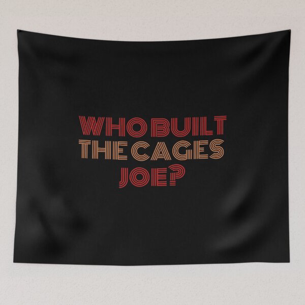 Item preview,  Who Built The Cages Joe designed and sold by StarByAsem.