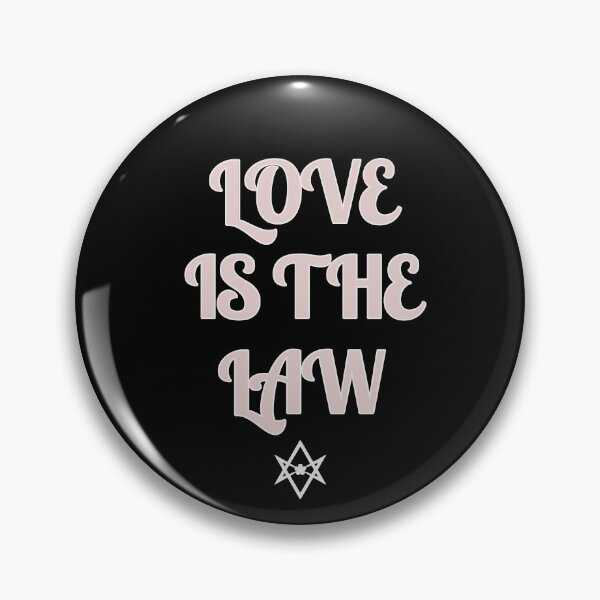 Item preview, Love is the Law Thelema Unicursal Hexagram Crowley designed and sold by h44k0n.