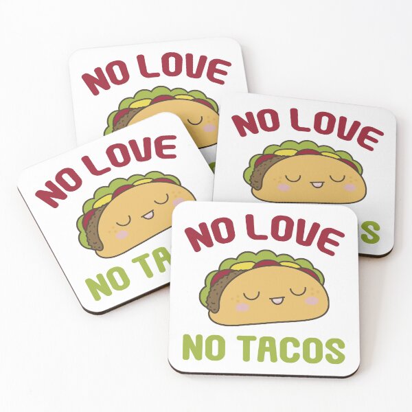 Aperçu de l'œuvre Pas d'amour, pas de tacos créée et vendue par Statim.