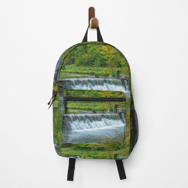 Item preview, Weir in our local park in the autumnal rain designed and sold by Dalyndigital Photography.