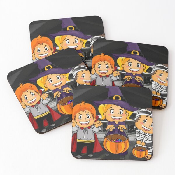 Item preview, Halloween Trick or treat designed and sold by MyVintageHub.