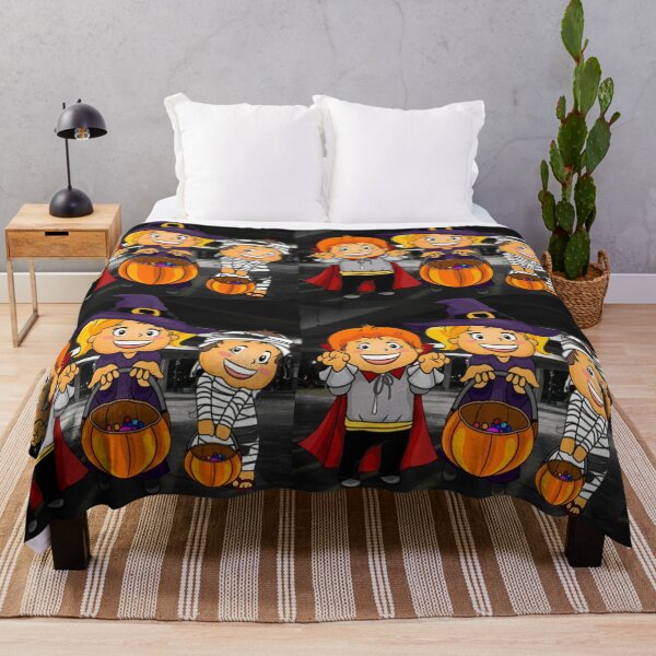 Item preview, Halloween Trick or treat designed and sold by MyVintageHub.