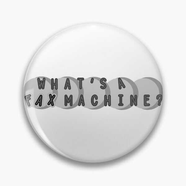 Item preview, What's a fax machine? designed and sold by Jokertags.