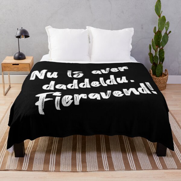 Item preview, Nu is aver daddeldu, Fieravend! designed and sold by froggy-stylecom.