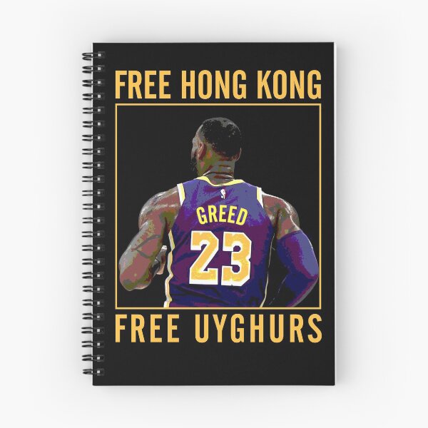 Item preview, Free Hong Kong Free Uyghurs Boycott LeBron designed and sold by SixforSix.