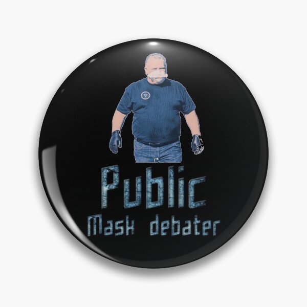Item preview, Public Mask debaster Doug designed and sold by KomarDesigns.