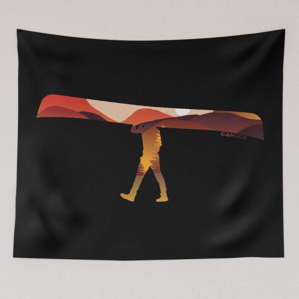Item preview, CANUCK Canoe Portage Crossing Fall designed and sold by Variable142.