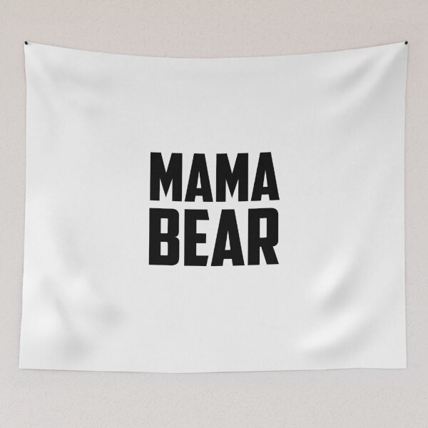 Item preview, Mama Bear Black (2/3) designed and sold by strous.