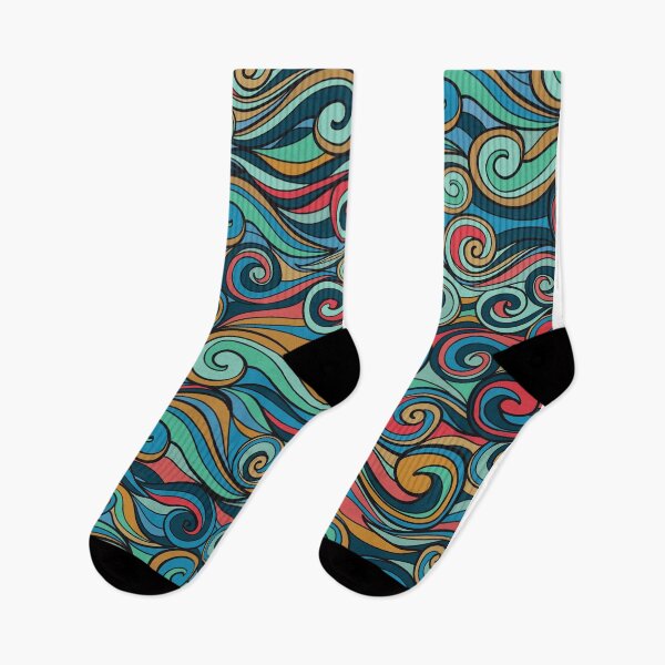 Item preview, Colorful Swirly Waves designed and sold by Gezzoto's Brewery.