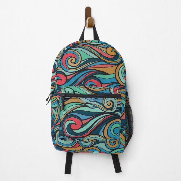 Item preview, Colorful Swirly Waves designed and sold by Gezzoto's Brewery.
