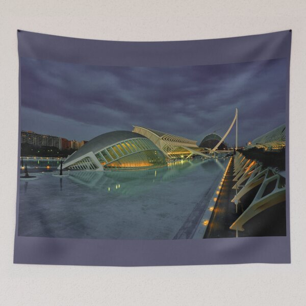 Item preview, Valencia Science City Dusk designed and sold by hawkie.