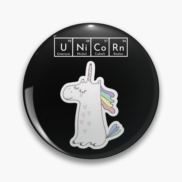 Item preview, Unicorn Periodic Table of Elements designed and sold by ThreadsNouveau.
