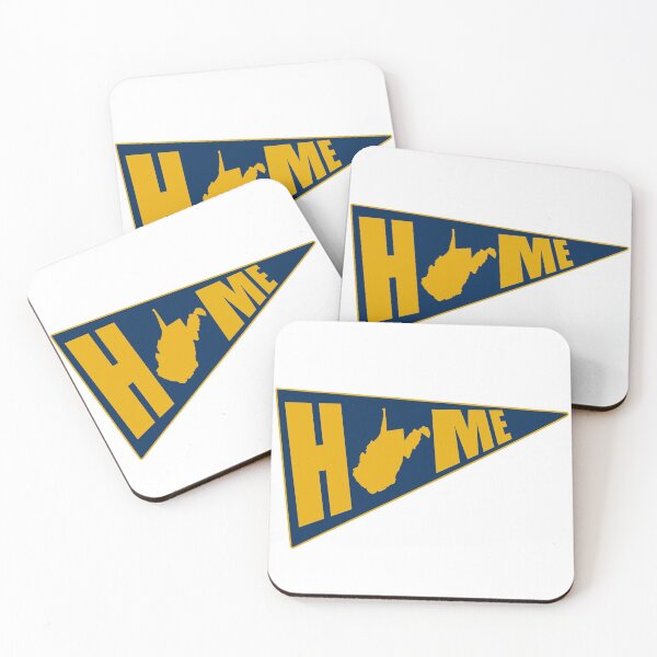 Item preview, West Virginia Retro Pennant State Map WV Home White Shirts Stickers designed and sold by Pittsburgh 412 Steel City Yinzers.