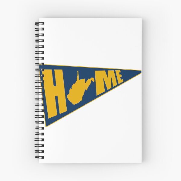 Item preview, West Virginia Retro Pennant State Map WV Home White Shirts Stickers designed and sold by Pittsburgh 412 Steel City Yinzers.