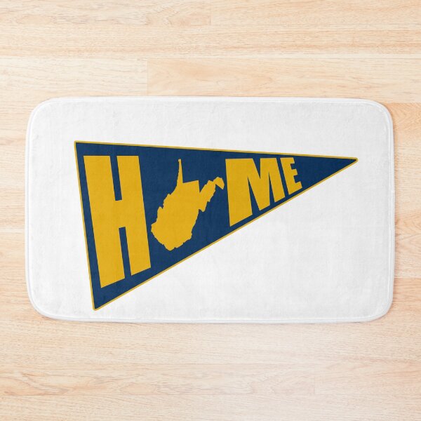 Item preview, West Virginia Retro Pennant State Map WV Home White Shirts Stickers designed and sold by Pittsburgh 412 Steel City Yinzers.