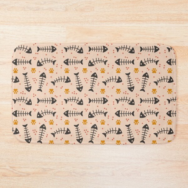 Item preview, Fish Bone Light Pastel Pattern designed and sold by Simplulina.