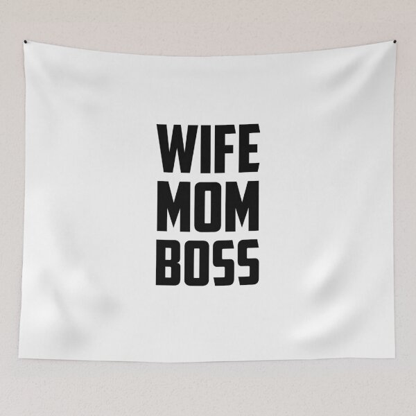 Item preview, Wife Mom Boss Black designed and sold by strous.