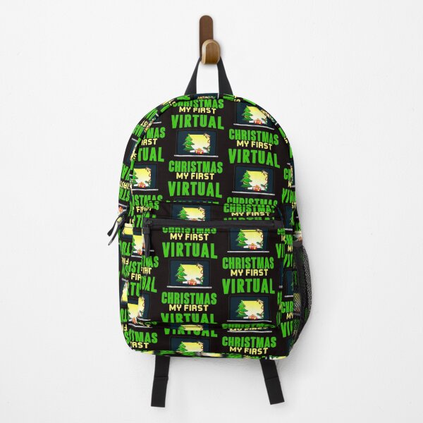 Item preview, My First Virtual Christmas - Funny Laptop, Christmas Tree, Gifts And Text Effects designed and sold by leo121687.