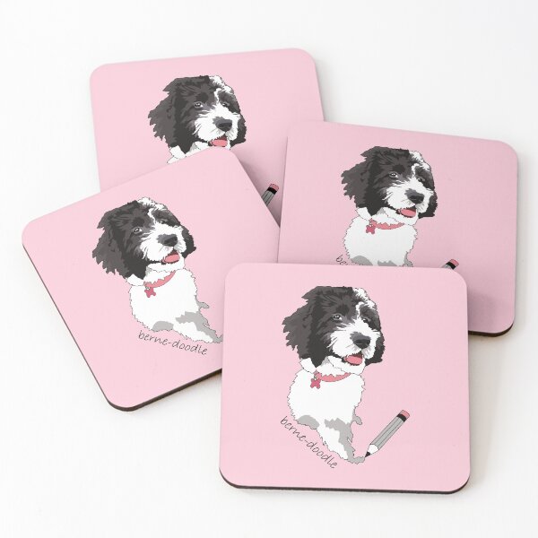 Item preview, Bernedoodle Doodle Pun designed and sold by Caden Darling Designs.