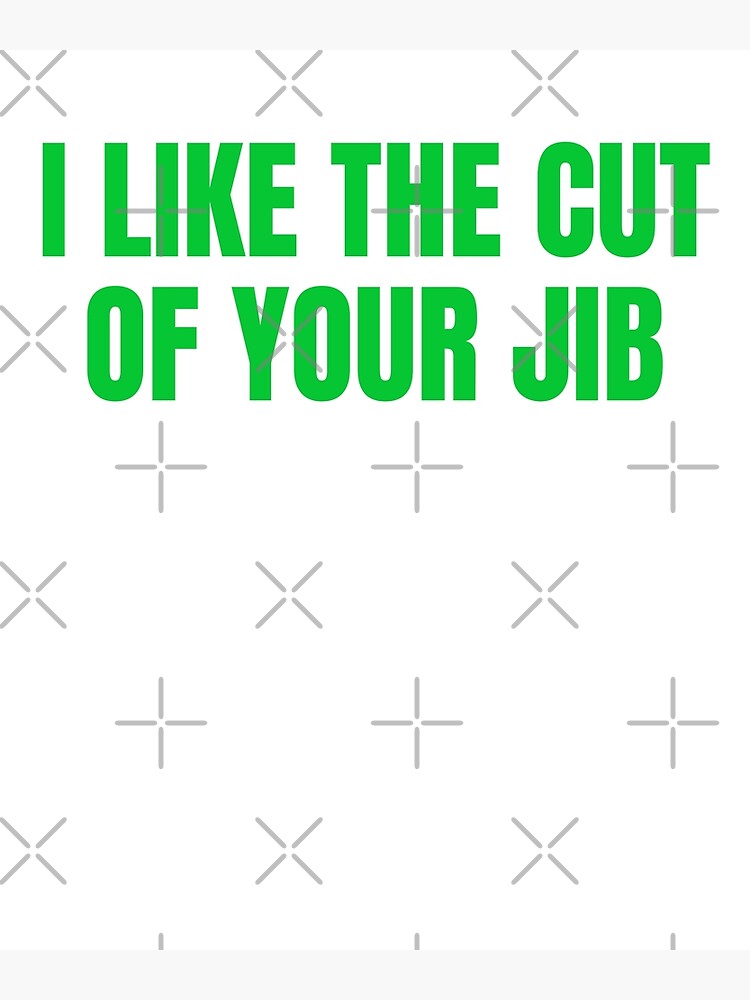 i-like-the-cut-of-your-jib-poster-for-sale-by-roybaht-redbubble