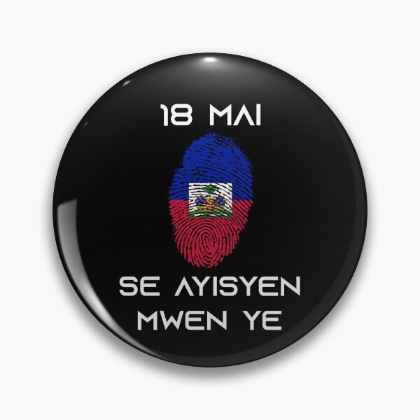 Item preview, 18 Mai Se Ayisyen Mwen Ye Haitian DNA Flag Day designed and sold by makeitadmirable.