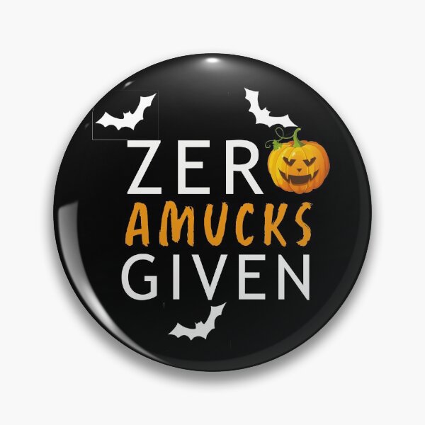 Item preview, Zero Amucks Given designed and sold by BasicWear.