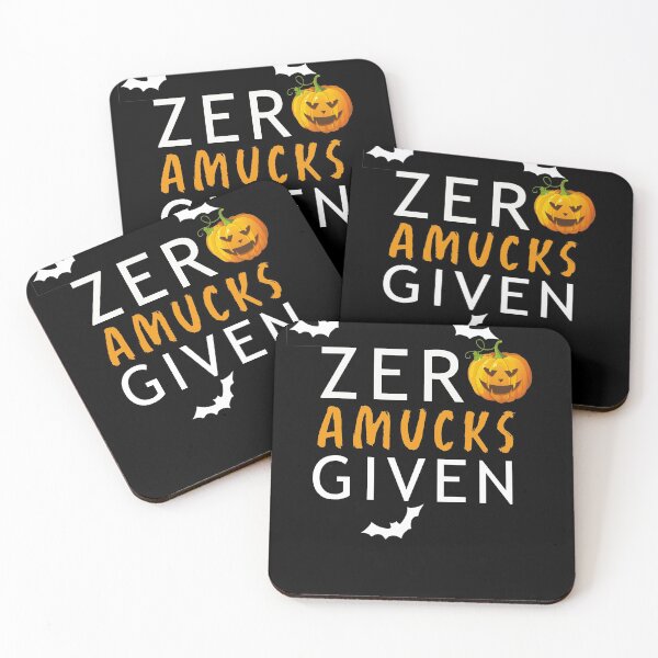 Item preview, Zero Amucks Given designed and sold by BasicWear.