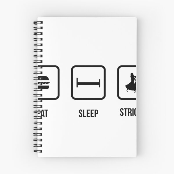 Item preview, Eat Sleep Strictly t shirt designed and sold by GoldenDov.