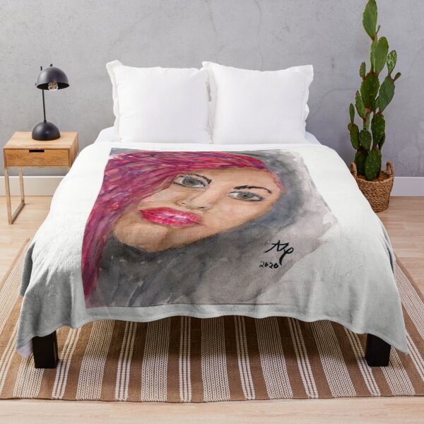 Item preview, Water colour portrait of Nchimunya designed and sold by Melindrea.