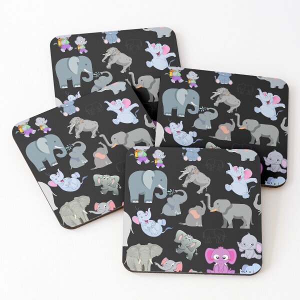 Item preview, cute magical elephants  designed and sold by Colorise.