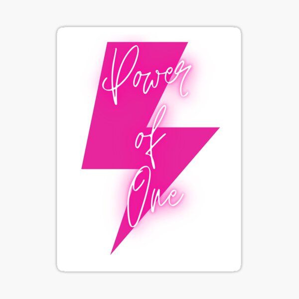 The Power of One Sticker