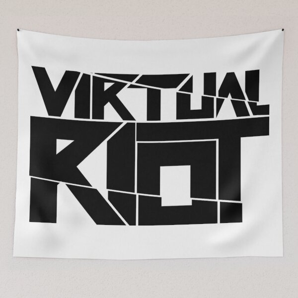 Item preview, virtual riot logo designed and sold by daviide.