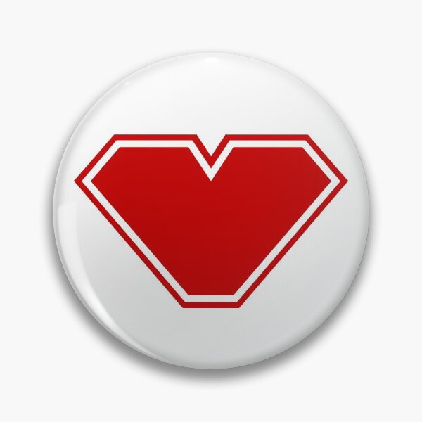 Item preview, Heart SuperEmpowered (Red) designed and sold by Carbon-Fibre Media.