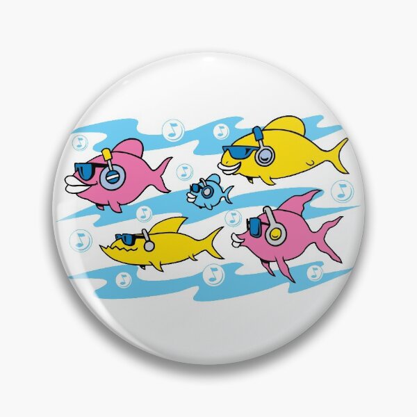 Item preview, Fish Chilling to Music designed and sold by Venture-Graphix.