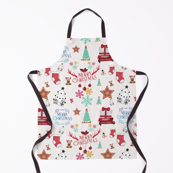 Item preview, Christmas pattern,elf, snowflakes and christmas trees designed and sold by Soul ArtLove.