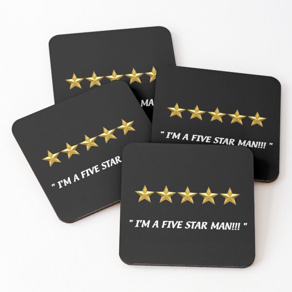 Item preview, "I'M A FIVE STAR MAN" designed and sold by Dr-Mysterio101.