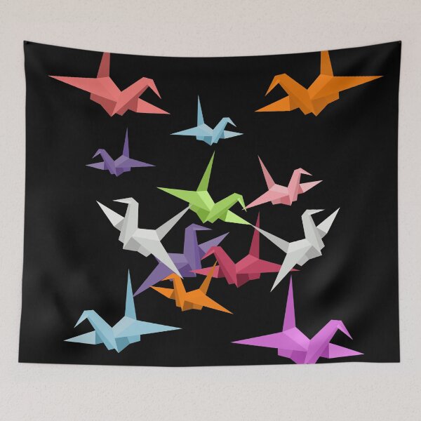 Item preview, Origami Cranes Rainbow designed and sold by Aldo Daci.