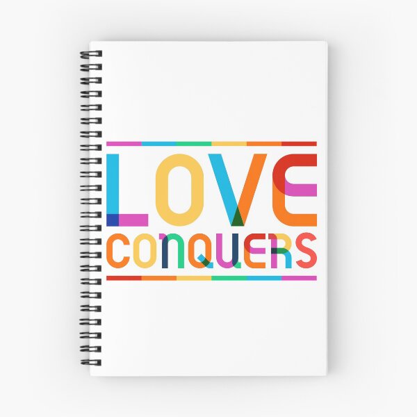 Item preview, Love Conquers designed and sold by threeblackdots.