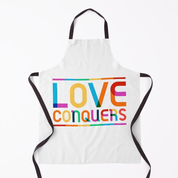 Item preview, Love Conquers designed and sold by threeblackdots.