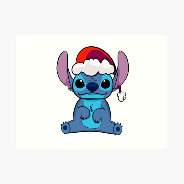 stitch christmas Poster for Sale by Amanda Giladi