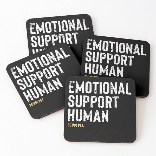 Item preview, Emotional Support Human designed and sold by shirtoftheday.