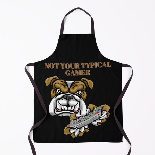 Item preview, Not Your TYPICAL GAMER Dog Design designed and sold by LevelUpMerch.