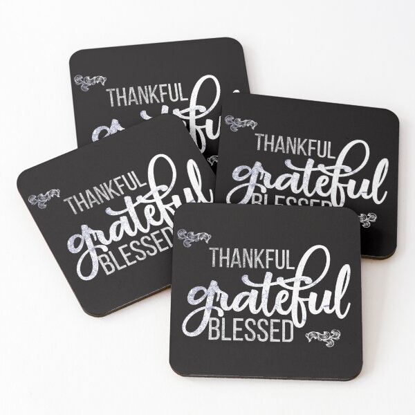 Item preview, Thankful, Grateful, Blessed designed and sold by joanaoberg.