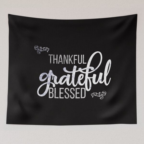 Item preview, Thankful, Grateful, Blessed designed and sold by joanaoberg.